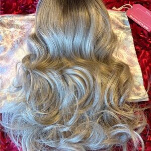 Luxurious Latte Blonde Wig